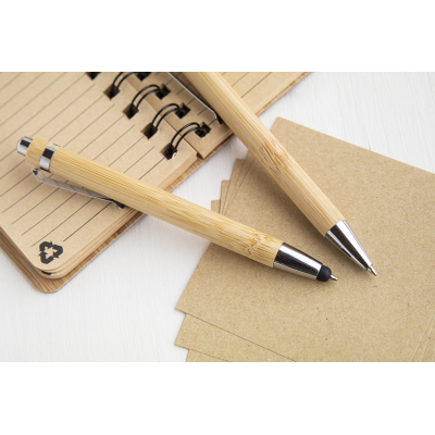 Tashania bambusz érintőképernyős golyóstoll