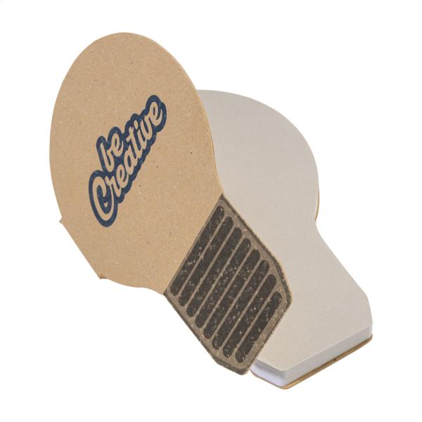 CreaStick Bulb Eco villanykörte alakú öntapadós jegyzettömb