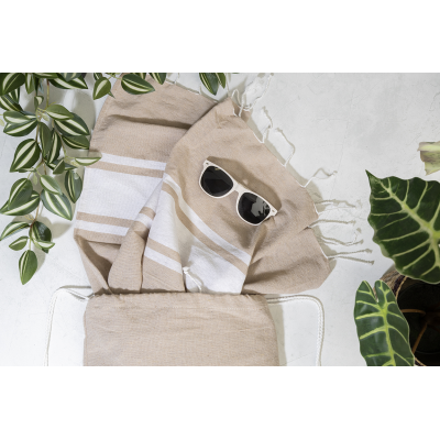 Tortuga újrahasznosított pamut strandtörölköző és hátizsák