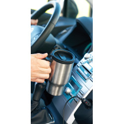 Cabot melegíthető thermo bögre 450ml, ezüst Cabot melegíthető thermo bögre 450ml, ezüst