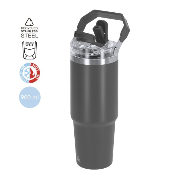 Duplafalú termoszpohár 900 ml