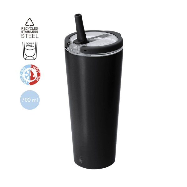 Duplafalú termoszpohár – 700 ml
