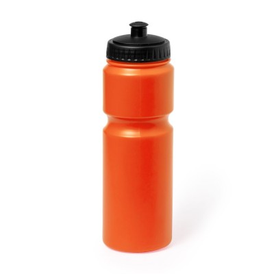 Nagy, 840 ml-es PE sportkulacs ergonomikus kialakítással, csavaros kupakkal és praktikus ivócsőrrel, többféle színben.