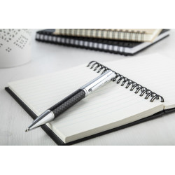 Nurburg  fém golyóstoll karbon mintás testtel , fekete