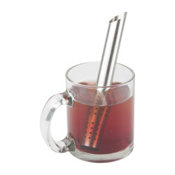 "Insert" teafű tartó, ezüst